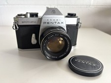 Asahi Pentax Spotmatic SP II Film Camera With Takumar Lens Untested