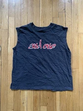 Vintage AND1 Tank Top Men’s Large Gray Sleeveless T Shirt Streetball Basketball