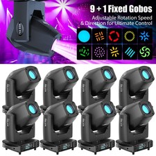 Moving Head Light Rotation LED Gobo Beam Stage Spot Lighting DJ Disco DMX Show