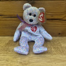 Ty 2001 Signature Bear MWMT-Always Tag Protected-Non Smoking-Bin Kept-NEW!!!