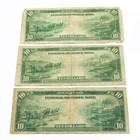 1914 Series $10 U.S. Federal Reserve Large Size Note Lot of 9 NR #C925-5 — photo 3