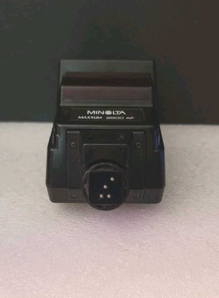 Minolta 2800 AF Flash for Maxxum 5000, 7000, 9000 UNTESTED | eBay