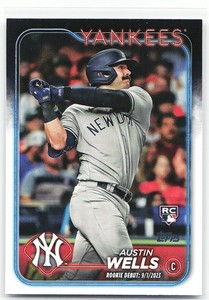 🔥 2024 Topps Update #US325 Austin Wells