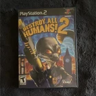 Destroy All Humans! 2 PS2 (2006) THQ Action-Adventure Case & Manual UNTESTED