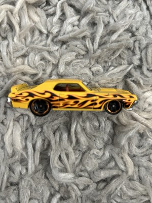 Hot Wheels HW Flames 1969 Mercury Cougar Eliminator Yellow Die Cast