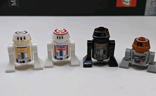 NEW Star Wars Astromech Droid R5-F7  R5-D8  R5-J2  C1-10P Custom Minifigure Set