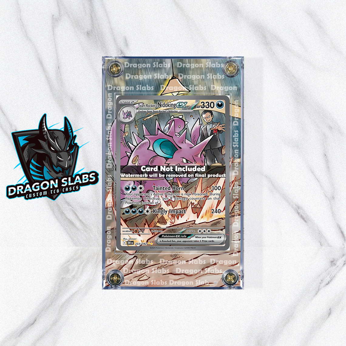 Pokemon Nidoking ex 233/182 Destined Rivals Extended Art Case | eBay