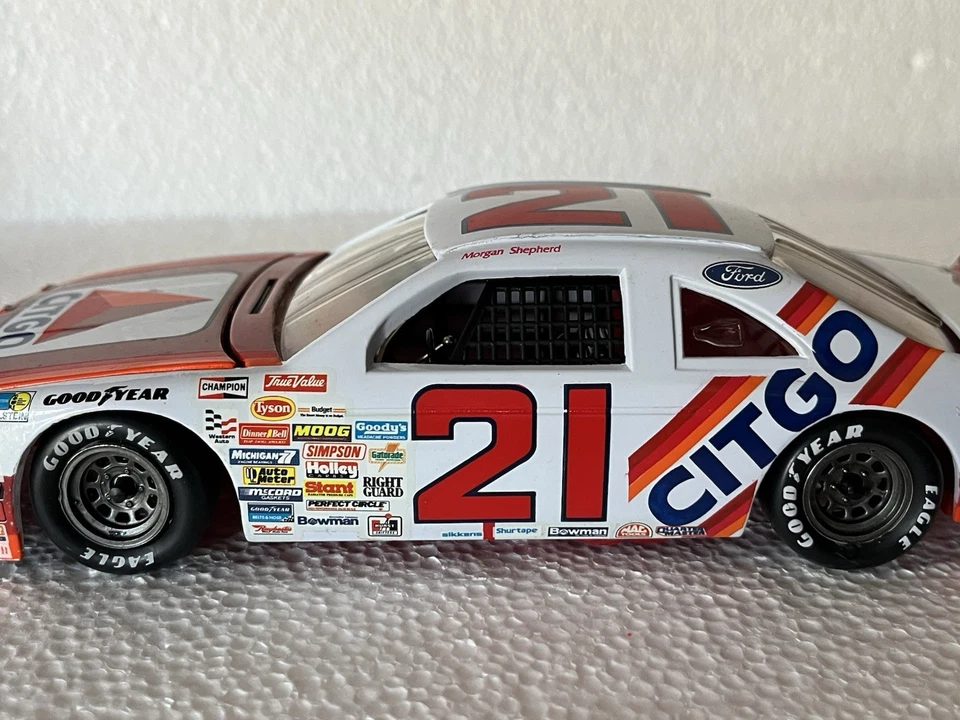 Modelo Diecast Revell 1991 Citgo Ford Thunderbird NASCAR #21 Morgan Shepherd 1:24 Foto 4 de 4