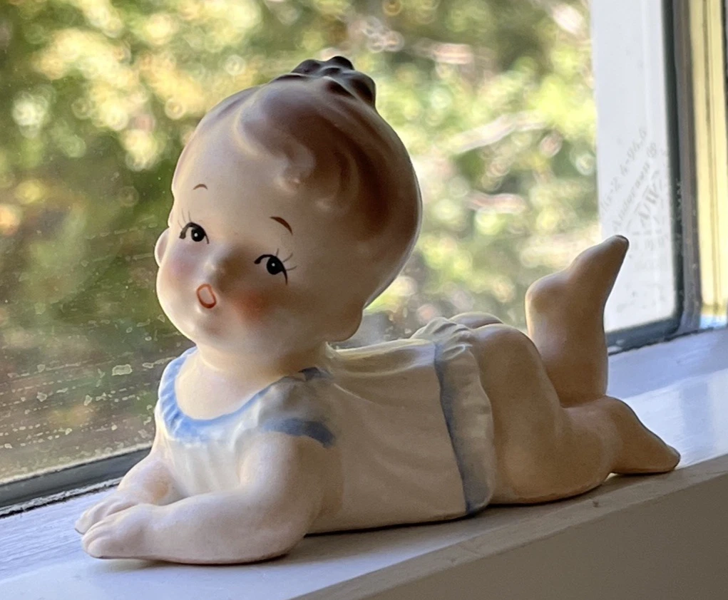 Vintage Baby Figurine In Collectible People Figurines for sale | eBay