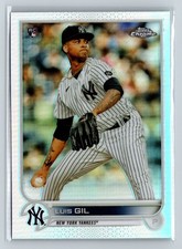 2022 Topps Chrome #202 Luis Gil Refractor RC