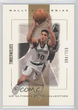 2000-01 UD Ultimate Collection 384/750 Wally Szczerbiak #33 8b0
