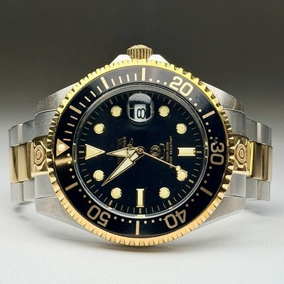 Invicta Grand Diver 300M AUTOMATIC Two Tone Stainless Men's 47mm Watch 27614