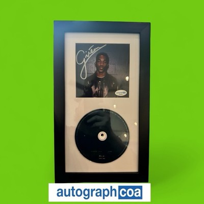 Giveon Signed CD Insert ''Give or Take'' Framed 6.5x12 - ACOA