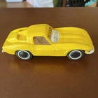 Vintage Tonka 1963 Yellow Corvette Split Window For Car Carrier Truck 1/25 Scale