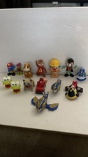 McDonalds Happy Meal Toys Lot of 13 Mixed Figures Robin Alvin Keroppi