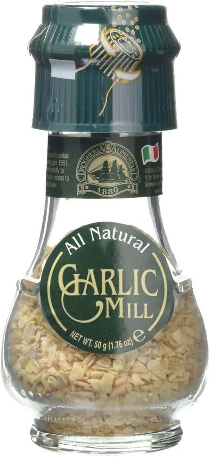 La Drogheria Garlic Adjustable Grinder 50 G (Pack of 6)
