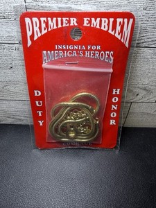 PREMIER EMBLEM WHISTLE CHAIN, GOLD Police/Fire Uniform