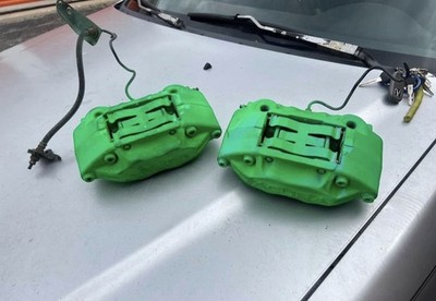 2005-2012 Acura RL Advics Front Left Right 4 Piston Brake Calipers Set Pair OEM