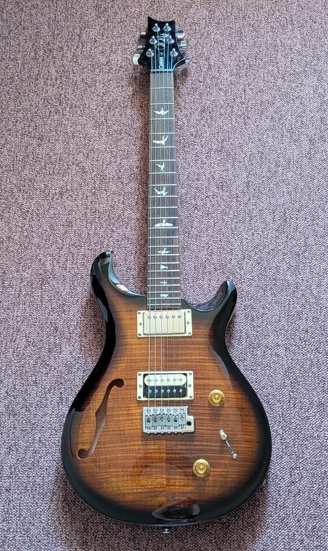 PRS SE Custom 22 Semi-Hollow Guitar with Parts Replacement