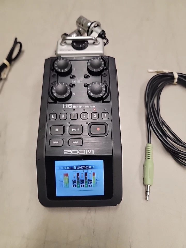 Zoom H6 Digital Handheld Recorder XY H-5 Portable Handy - Bild 4 von 4