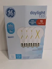 Light Bulbs GE Daylight 60w - 4 PACK