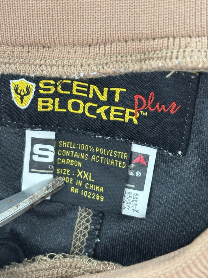Scentblocker Plus Base Layer Bottom Pants Size XXL SCENTEK - Image 3 of 4