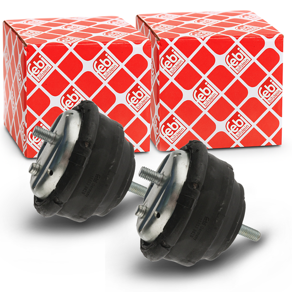2X Febi Bilstein Motorlager Vorne Links Rechts Passend FüR BMW 3 E46 E36 Z4 E85-image