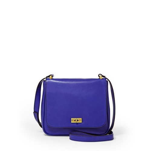 FOSSIL Leather Memoir Dark Violet 