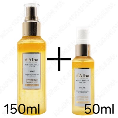d'Alba White Truffle Prime Intensive Serum 150ml+50ml Peptide Daily AntiWrinkle