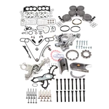 2GRFE Engine Overhaul Rebuild Kit - Timing Chain Bearing Piston For 05-15 Toyota