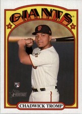 Chadwick Tromp RC 2021 Topps Heritage High Number #631 SF Giants Rookie Card