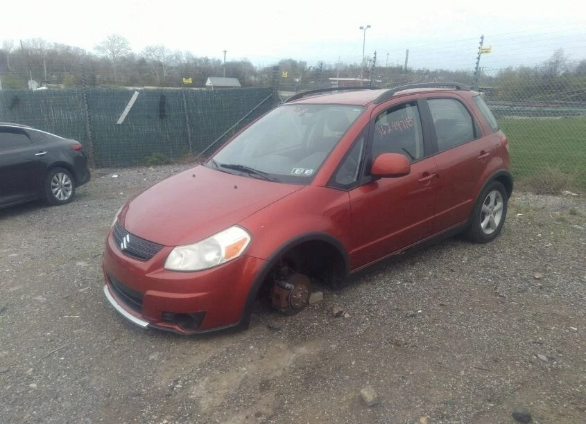 07-13 Suzuki SX4 Hatchback cojín de asiento trasero amante inferior izquierdo y derecho OEM Foto 2 de 4