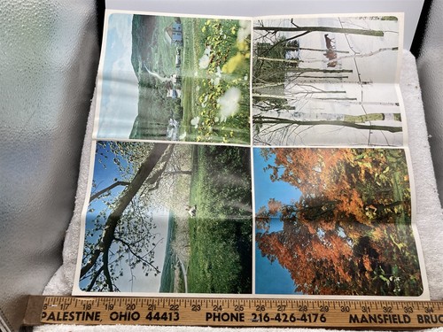 1960s 1970s Canada Quebec Recreation Camping Fishing Vintage Travel Brochure - 第 3/3 張圖片