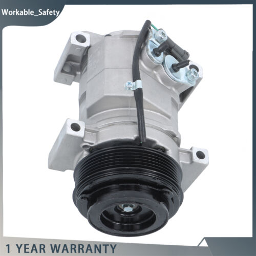 AC Compressor W/Clutch Fit For Chevy Silverado Express 1500 GMC Sierra 25891793 - Foto 4 di 11