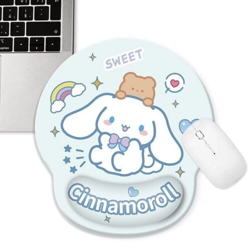 Cartoon Melody Cinnamoroll 3D Silicone Mouse Pad Keyboard Wrist Rest Anti-Slip - Picture 9 of 25