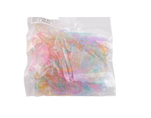 Bandas elásticas para el cabello pequeñas delgadas de polietileno para niñas bandas trenzadas lazos para el cabello 2 cm - Imagen 54 de 77