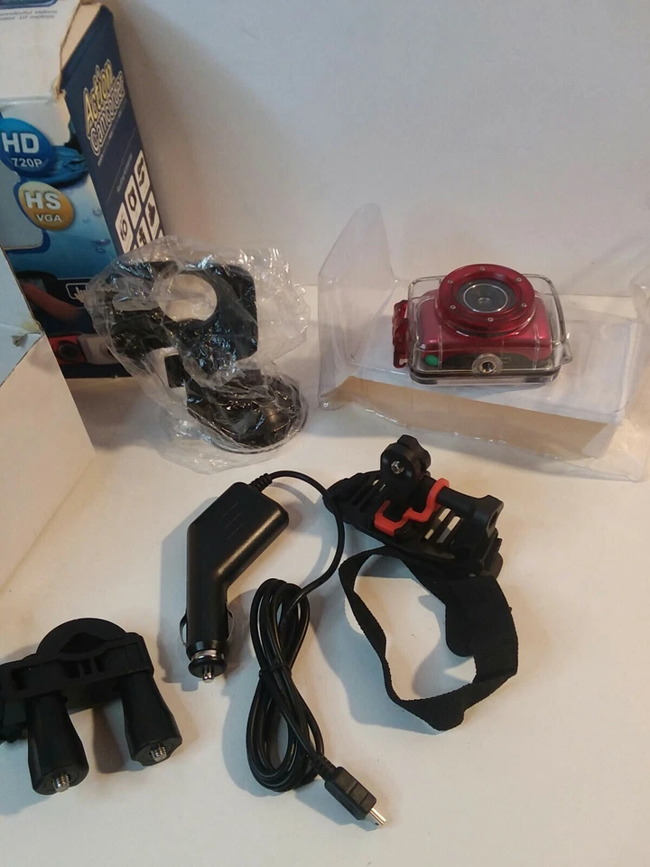 ACTION CAMCORDER UNDERWATER ACTION CAMERA HD 720P 2.0” Touch Panel LCD T01 - Image 3 of 4