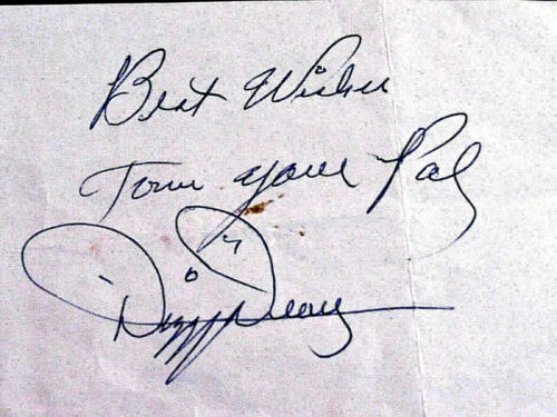 DIZZY DEAN GASHOUSE GANG 1934 MVP CARDS HOF SIGNED AUTO CUT INDEX JSA LOA - Picture 3 of 4