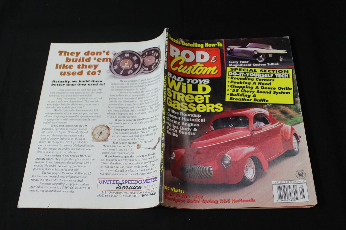 Rod & Custom Magazine 1956 12冊セット Rod & Custom Magazine for August 1996 | eBay