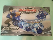 2012 MONSUNO~AUTO STRIKE~MULTI-LAUNCHER~SHOOTS 5 CORES Brand new in Box