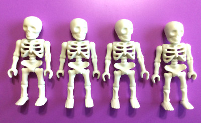Playmobil,SKELETONS (4) BRAND NEW,SCARY,HALLOWEEN