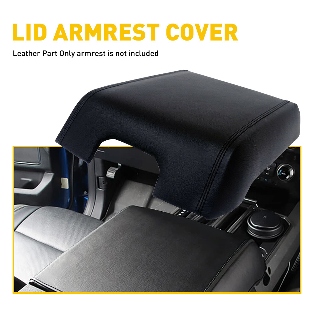 FOR 2015-2019 Ford F150Leather Center Console Lid FOR 2015-2019 Ford F150Leather Center Console Lid