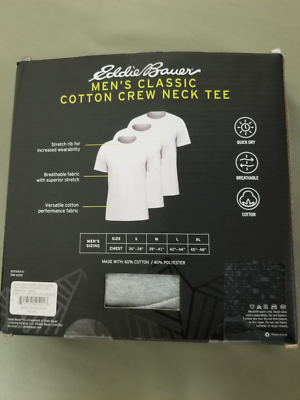 Baur T-Shirt Uomo In Cotone, Confezione Da 3 Pezzi - Maglietta Girocollo Classica, Comoda E Sostenibile