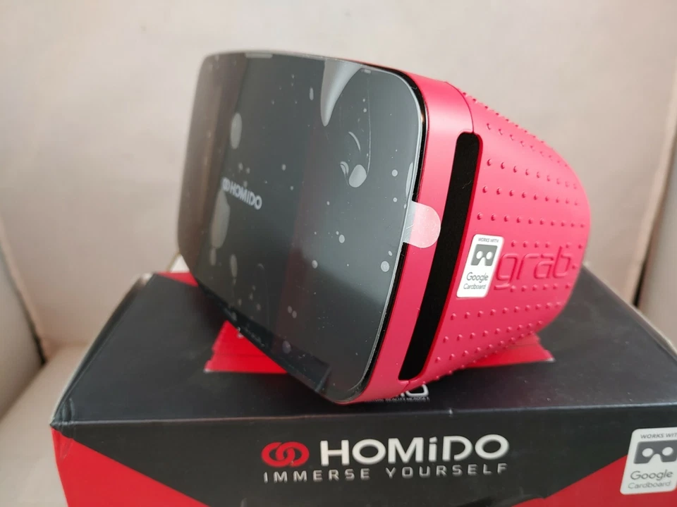 Homido Grab 3D Virtual Reality Headset VR Games & 3D Movie iOS & Android NEW - Image 2 of 4