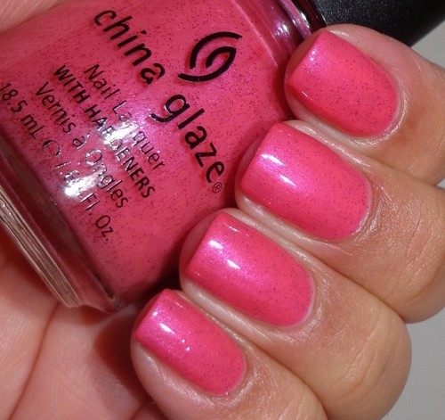 China Glaze Nail Lacquer with Hardener Sprinkles 14mL