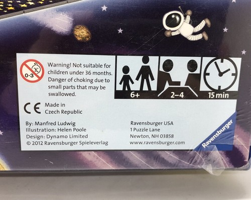 Ravensburger Race through Space A Mission to the Moon Board Game Age 6+ NEW - Picture 9 of 12