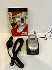LG VX4500 Metallic Silver Cellular Flip Phone Verizon Wireless Phone