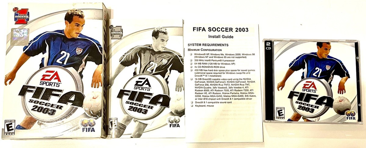 FIFA Soccer 2003 (PC, 2002) 14633145816| eBay