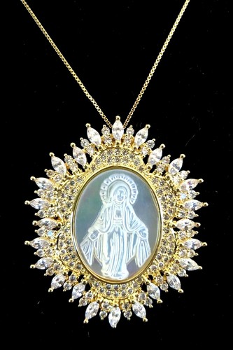 Miraculous Medal Necklace Mother of 
