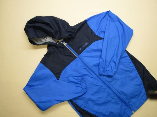Columbia Chaqueta Impermeable Con Capucha Cortavientos Para Niños Juveniles  M | eBay